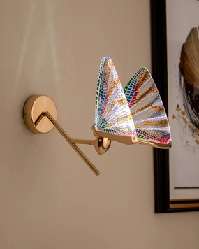Butterfly Glass Wall Lightmodern wall lamp,smart wall lamp