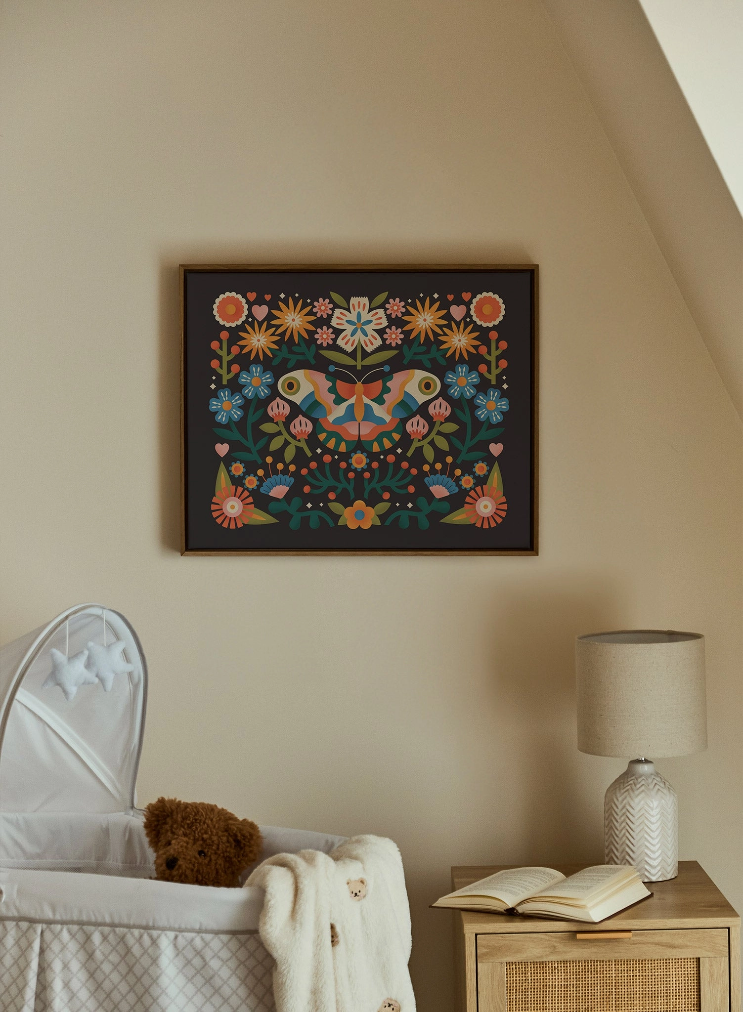 Butterfly Kaleidoscope, Canvas