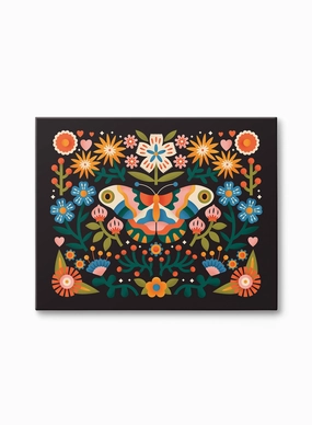 Butterfly Kaleidoscope, Canvasindoor decorative canvas print