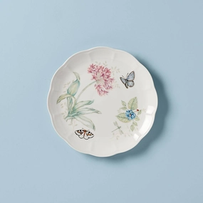 Butterfly Meadow Blue Butterfly Dinner Platemodern kitchen decor ,kitchen dinner set ,dinnerware 