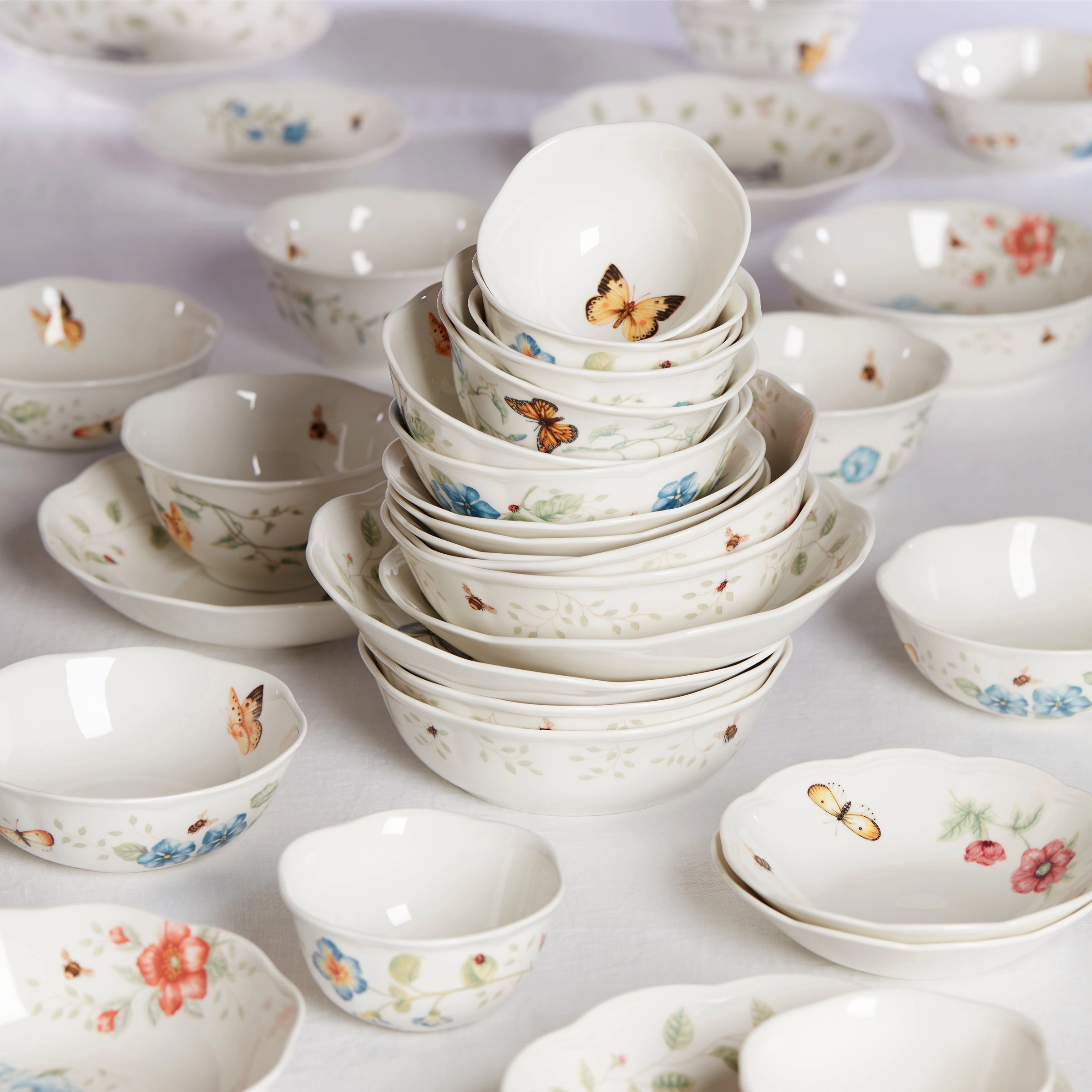 Butterfly Meadow Dessert Bowl