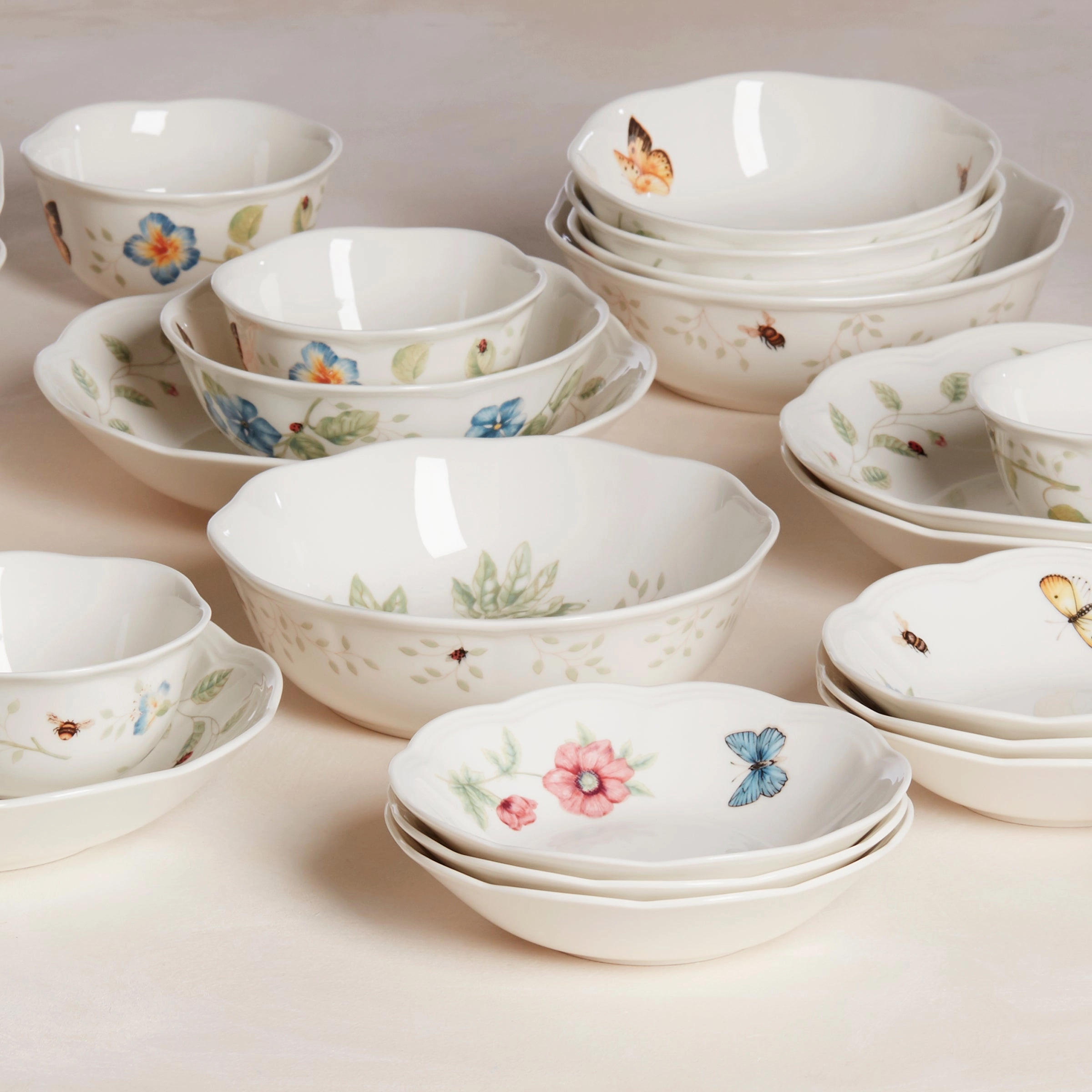 Butterfly Meadow Dessert Bowl
