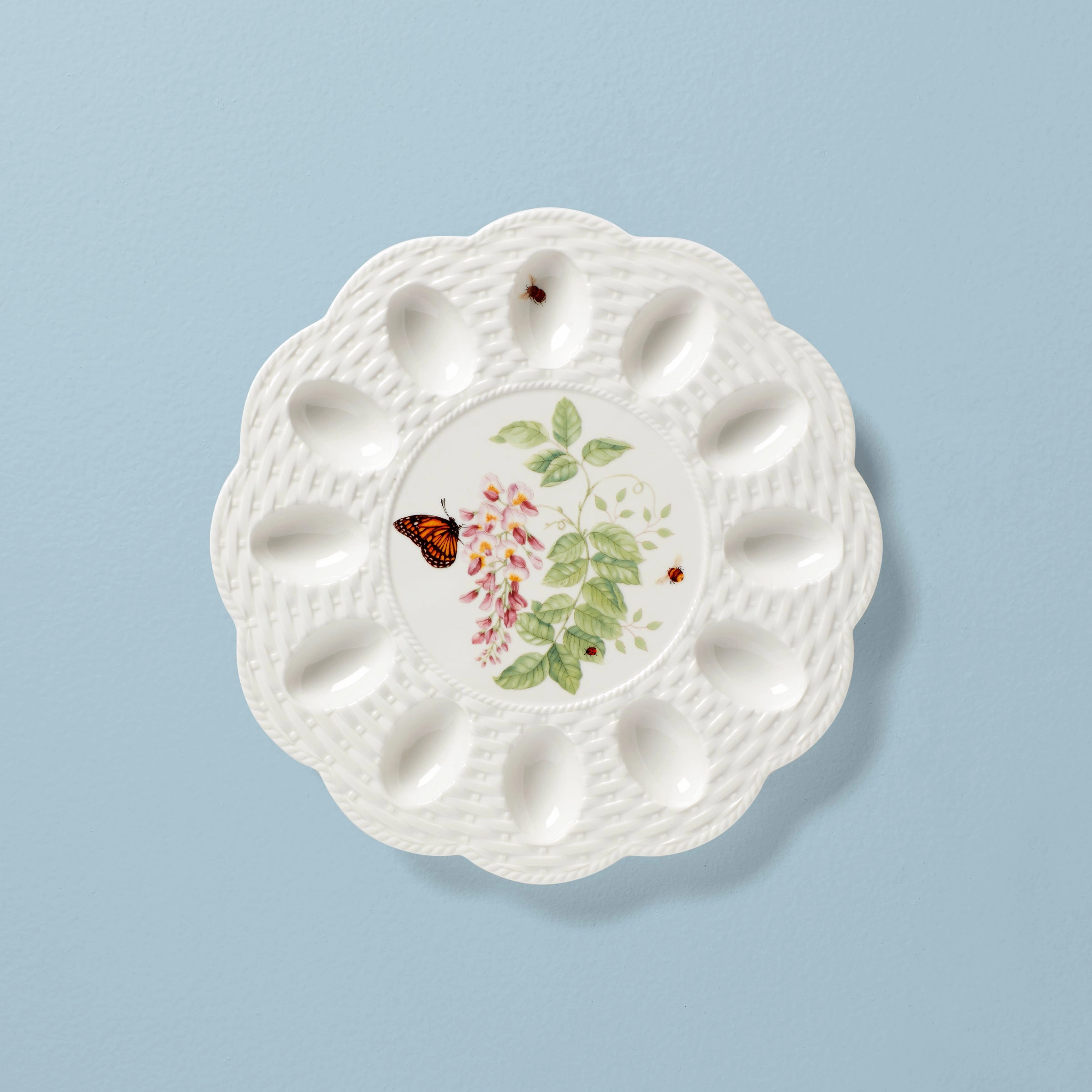 Butterfly Meadow Egg Traymodern kitchen decor ,kitchen dinner set ,dinnerware 