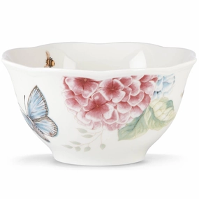 Butterfly Meadow Hydrangea Rice Bowlmodern kitchen decor ,kitchen dinner set ,dinnerware 