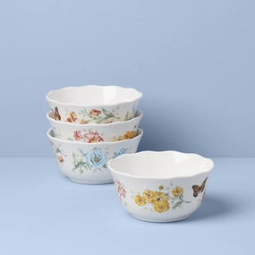 Butterfly Meadow Melamine All-Purpose Bowls - Set of 4modern kitchen decor ,kitchen dinner set ,dinnerware 