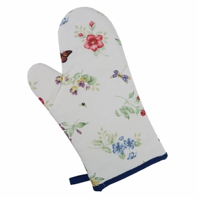 Butterfly Meadow Printed Oven Mittmodern kitchen decor ,kitchen dinner set ,dinnerware 