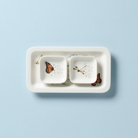 Butterfly Meadow Sushi Plate & Bowlsmultipurpose serving tray