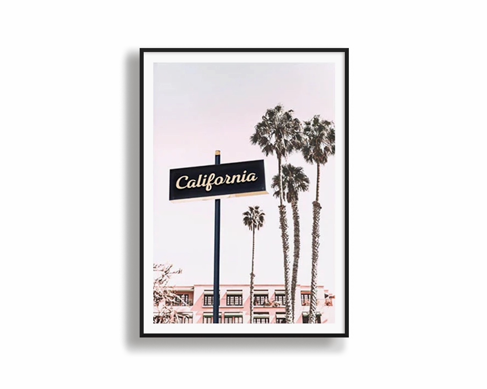 Californian Printnordic style wall decor