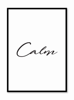 Calm, Posterpop culture themed posters