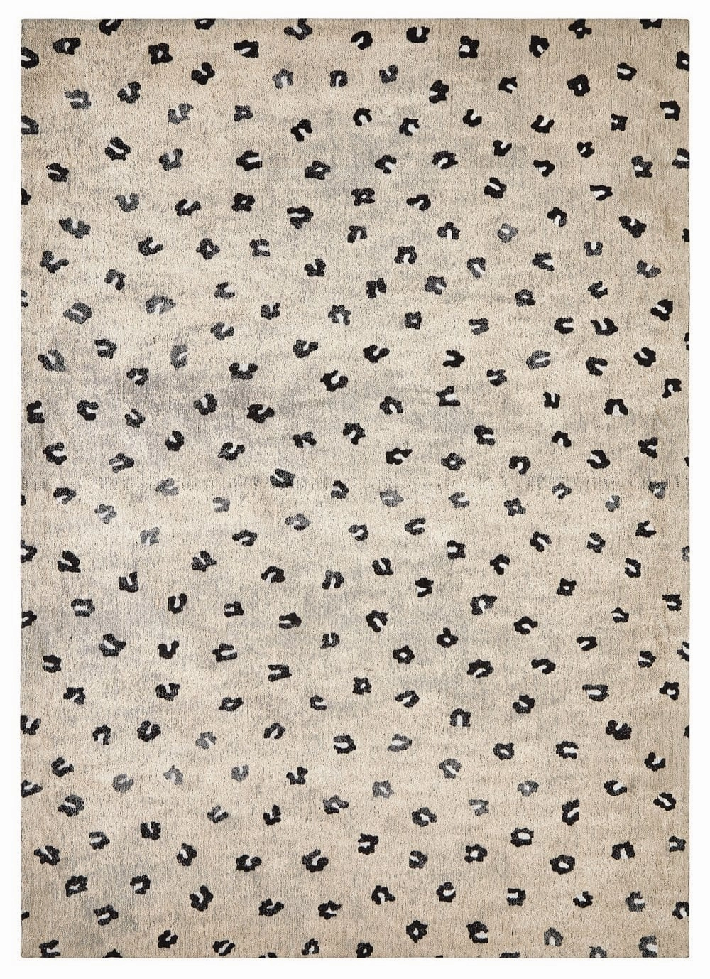 Candice Beige Leopard Animal Pattern Rug *NO RETURNS UNLESS FAULTYmodern color block patchwork rug