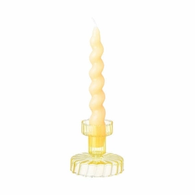 Candle & Candle Holder Set Yellowdecorative vase ,Modern Ceramic Vase for Home Decoration 