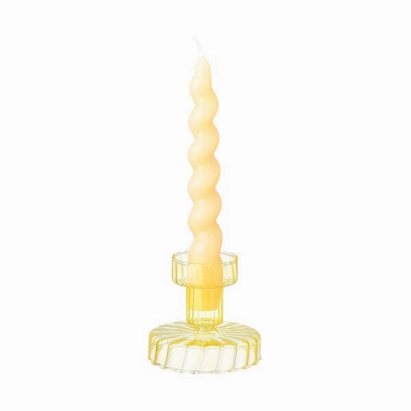 Candle & Candle Holder Set Yellowdecorative vase ,Modern Ceramic Vase for Home Decoration 