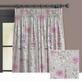 Carneum Fiona Printed Made to Measure Curtains Raspberrybedding sets ,throw blankets 