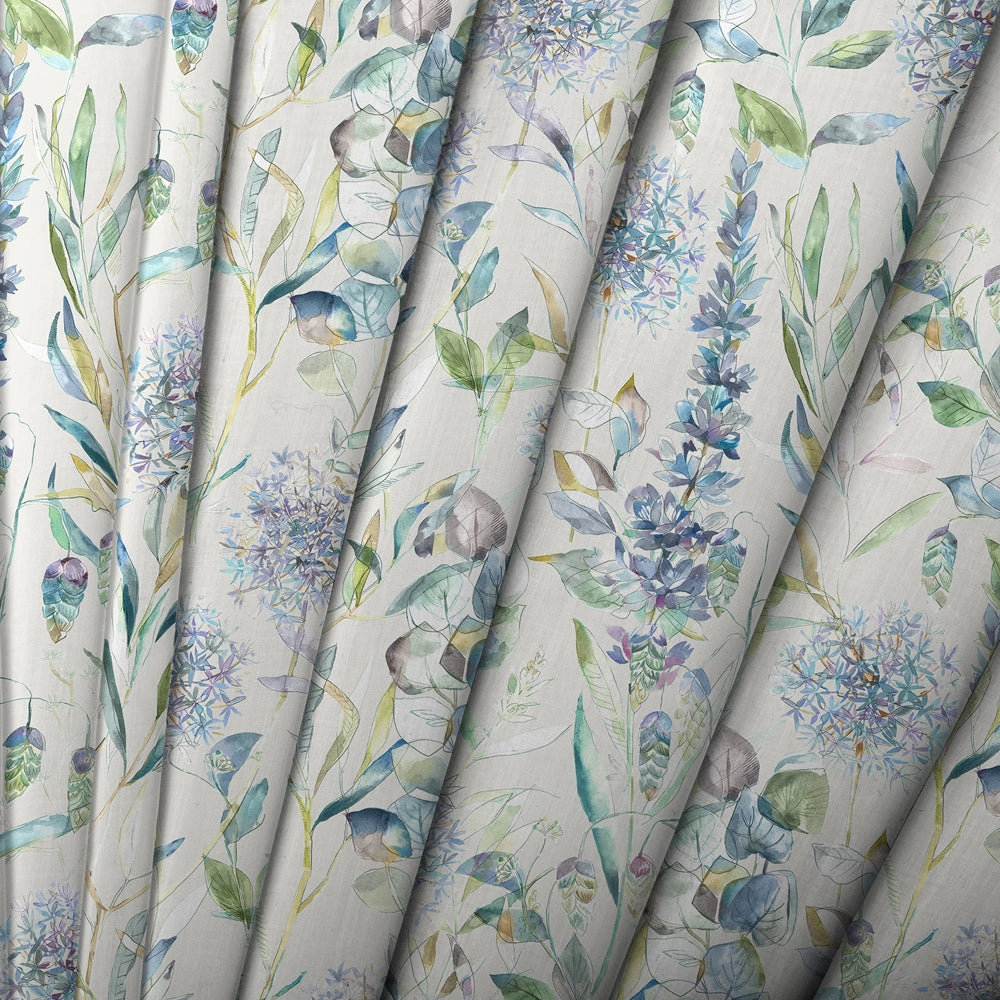 Carneum Floral Printed Cotton Made to Measure Roman Blinds Capri