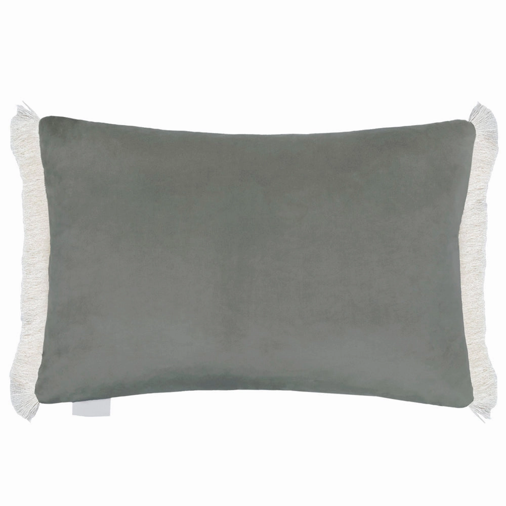 Carrara Fringed Cushion Rosewater