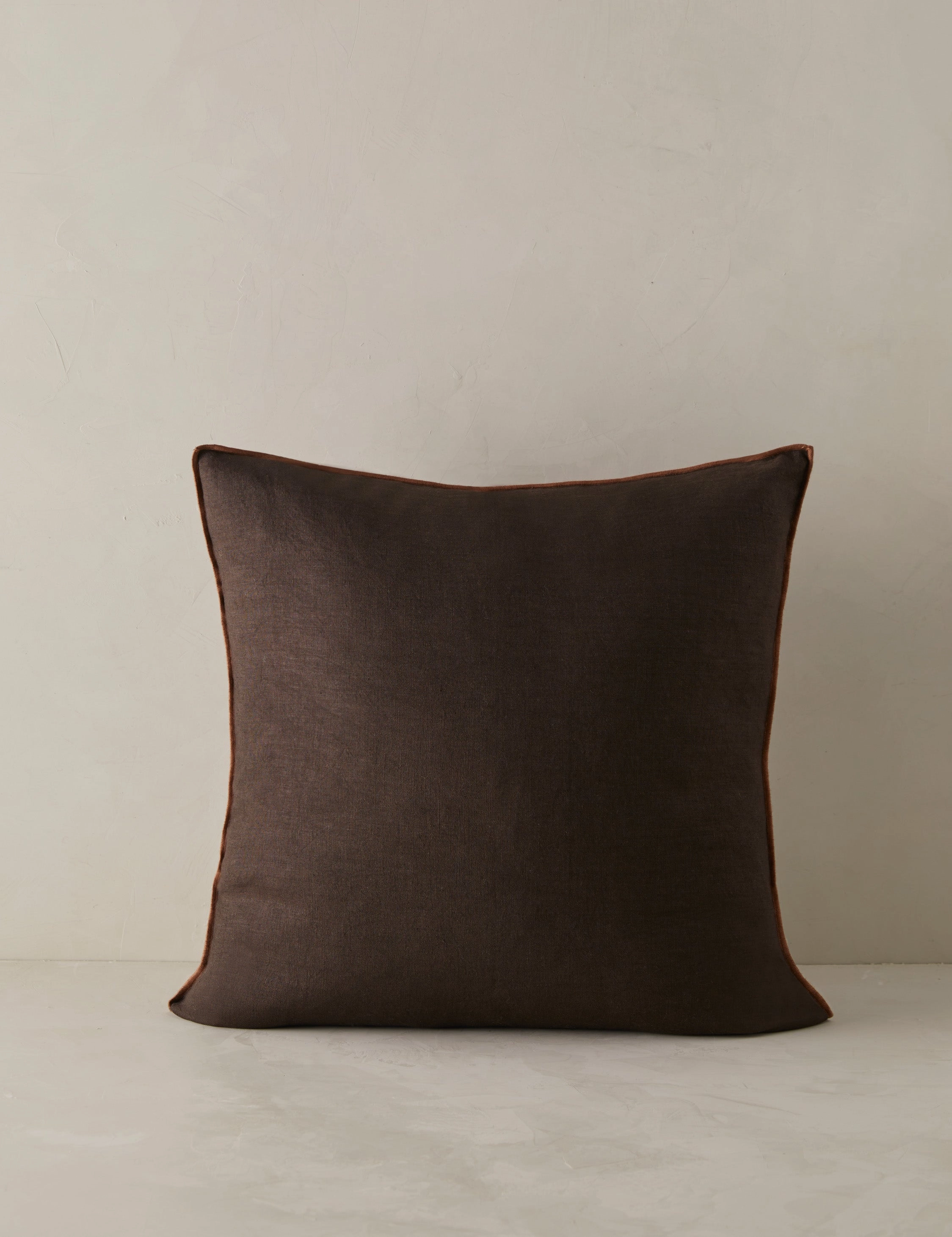 Carys Contrast Linen Pillow