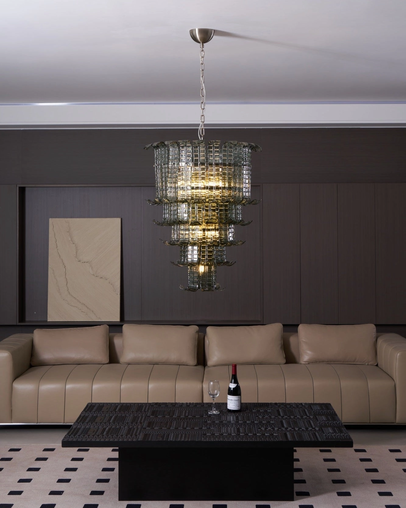 Cascade Murano Chandelier