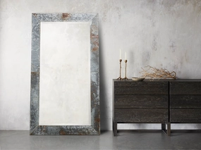 Caspian Floor Mirror in Ironhome decor ,wall decor 
