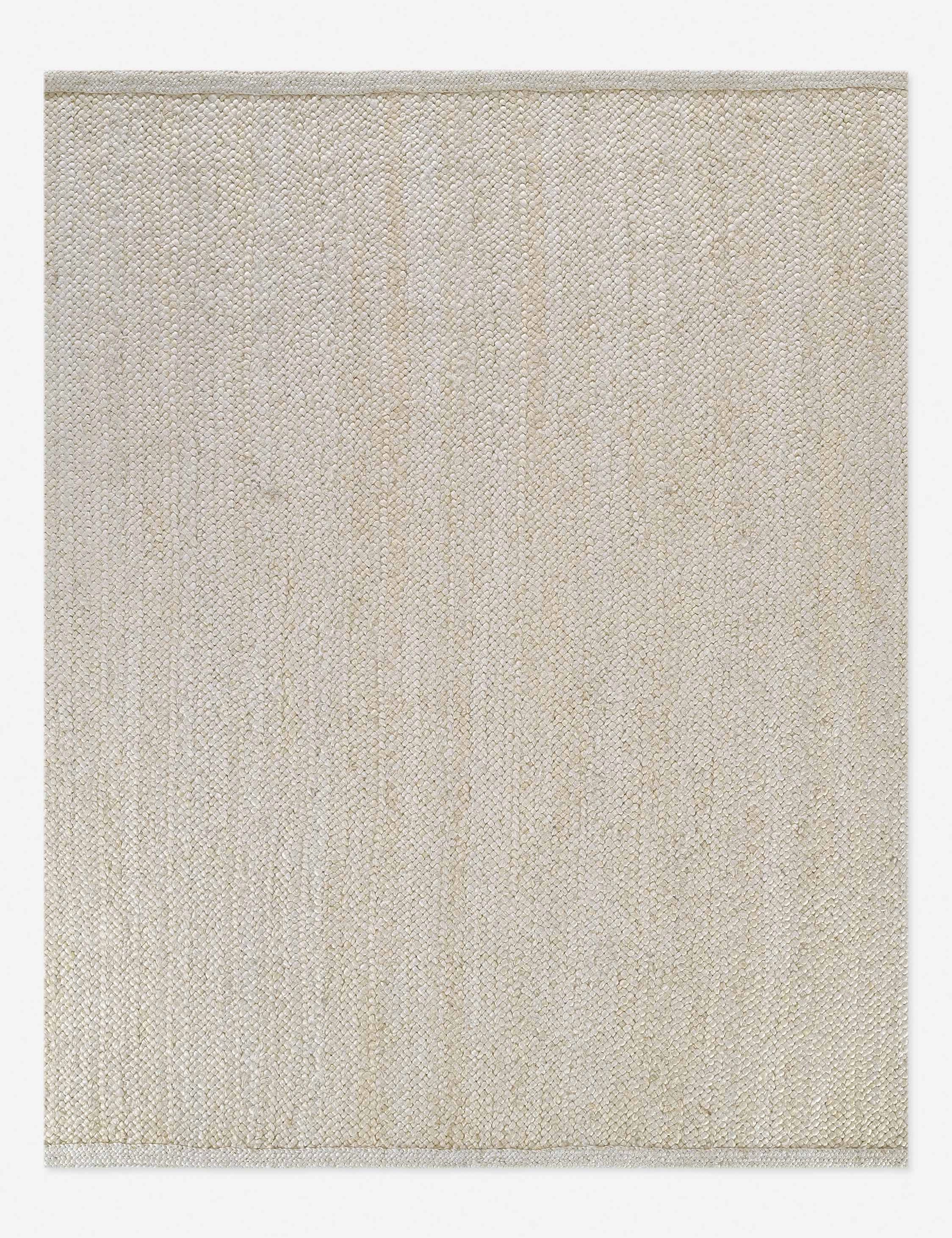 Cassis Handwoven Jute Rug by Pure Salt x Momenimodern color block patchwork rug
