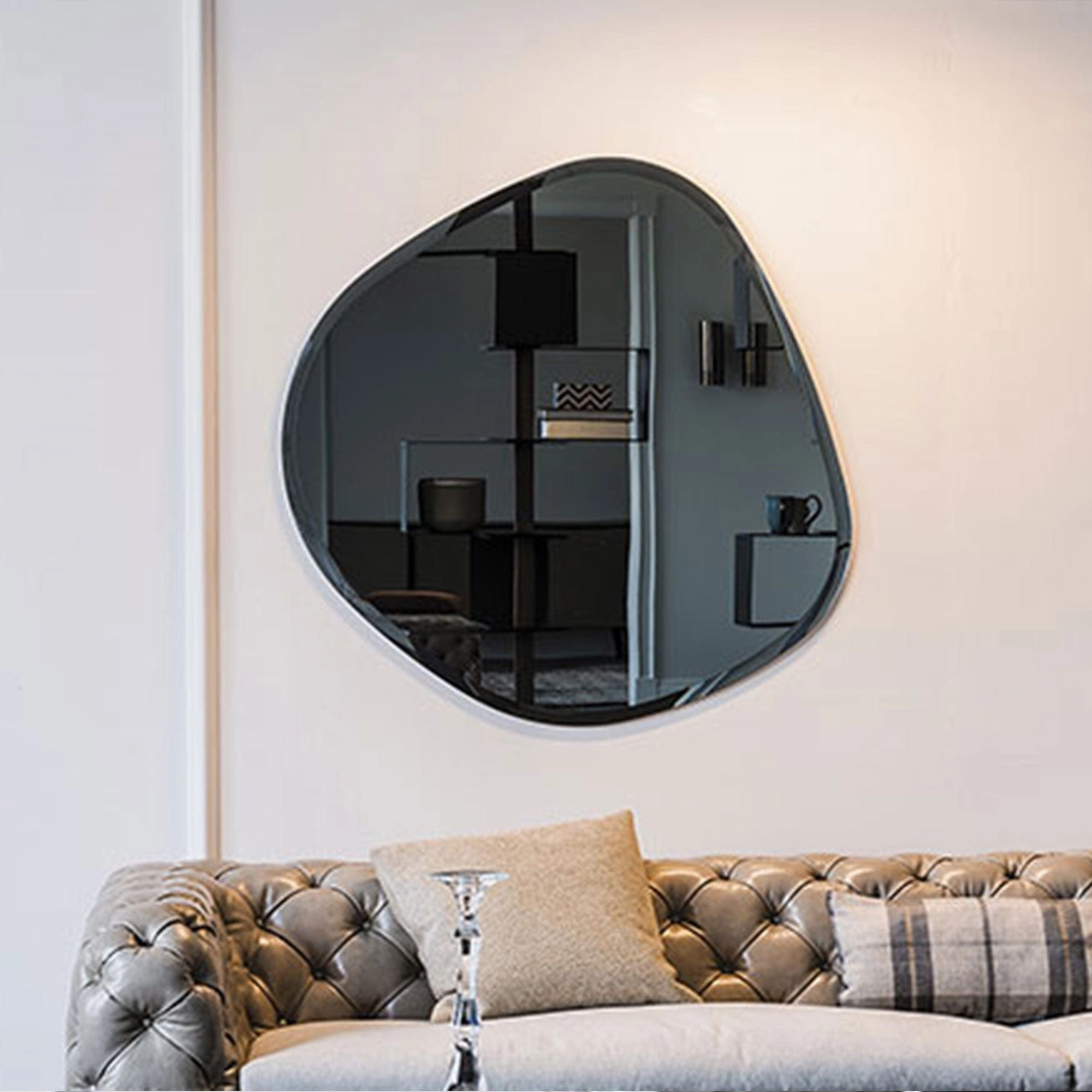 Cattelan Italia Hawaii - Smoke Grey Bevelled Mirror