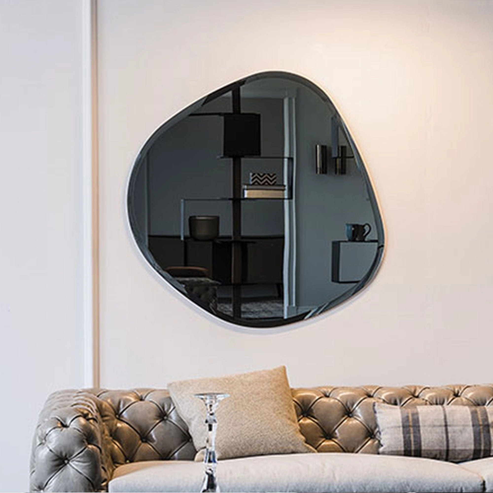 Cattelan Italia Hawaii - Smoke Grey Bevelled Mirror