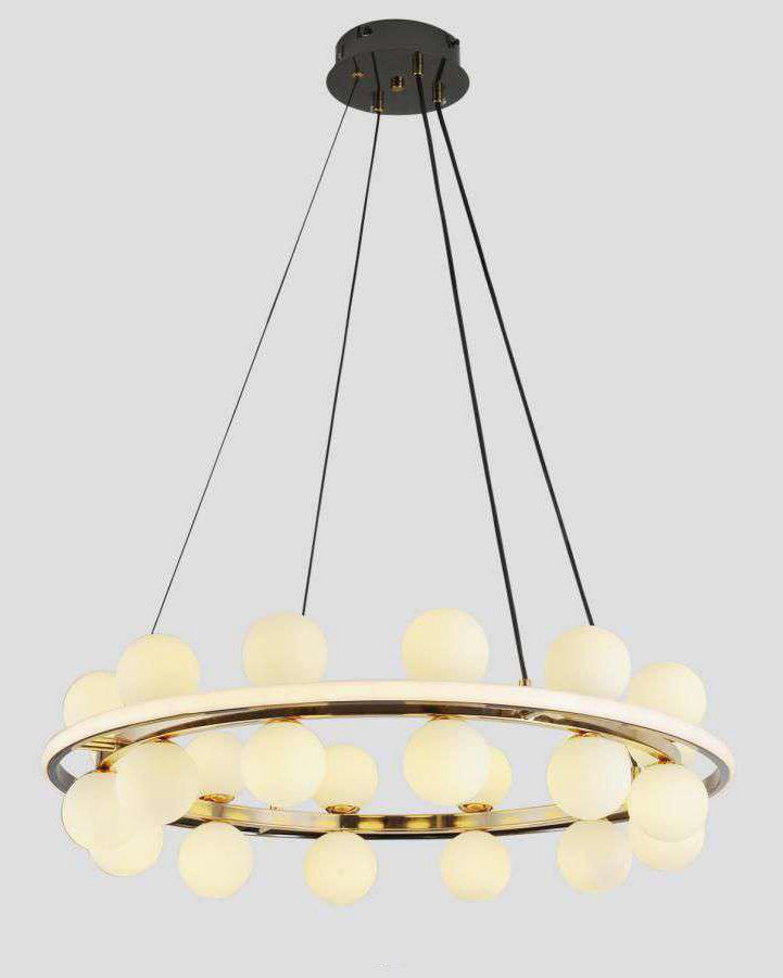 Celestial Orbit Globe Chandelier