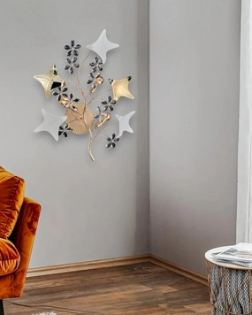Ceramic Floral Wall Light-3 Bulbmodern wall lamp,smart wall lamp
