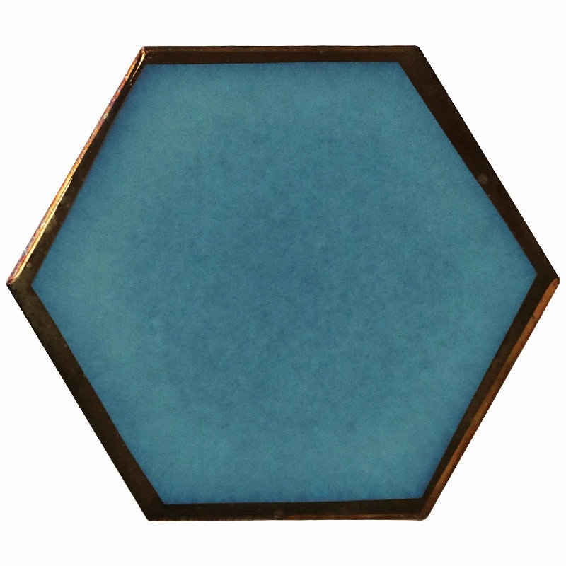 Ceramic Hexagon Drinks Coasters - Set of 4