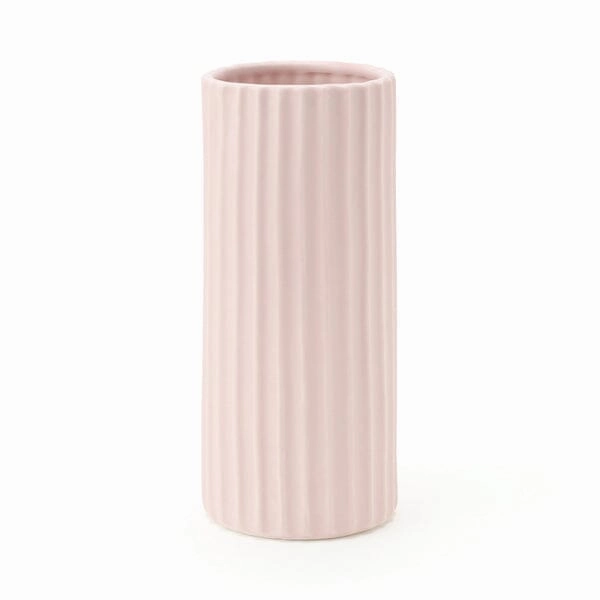 Ceramic Lib Flower Vase L Pinknordic minimalist vase