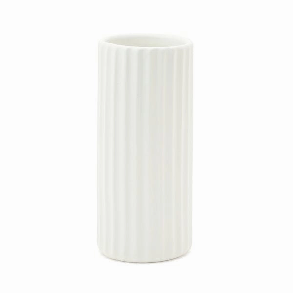 Ceramic Lib Flower Vase M Whitenordic minimalist vase