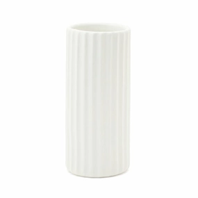 Ceramic Lib Flower Vase M Whitenordic minimalist vase