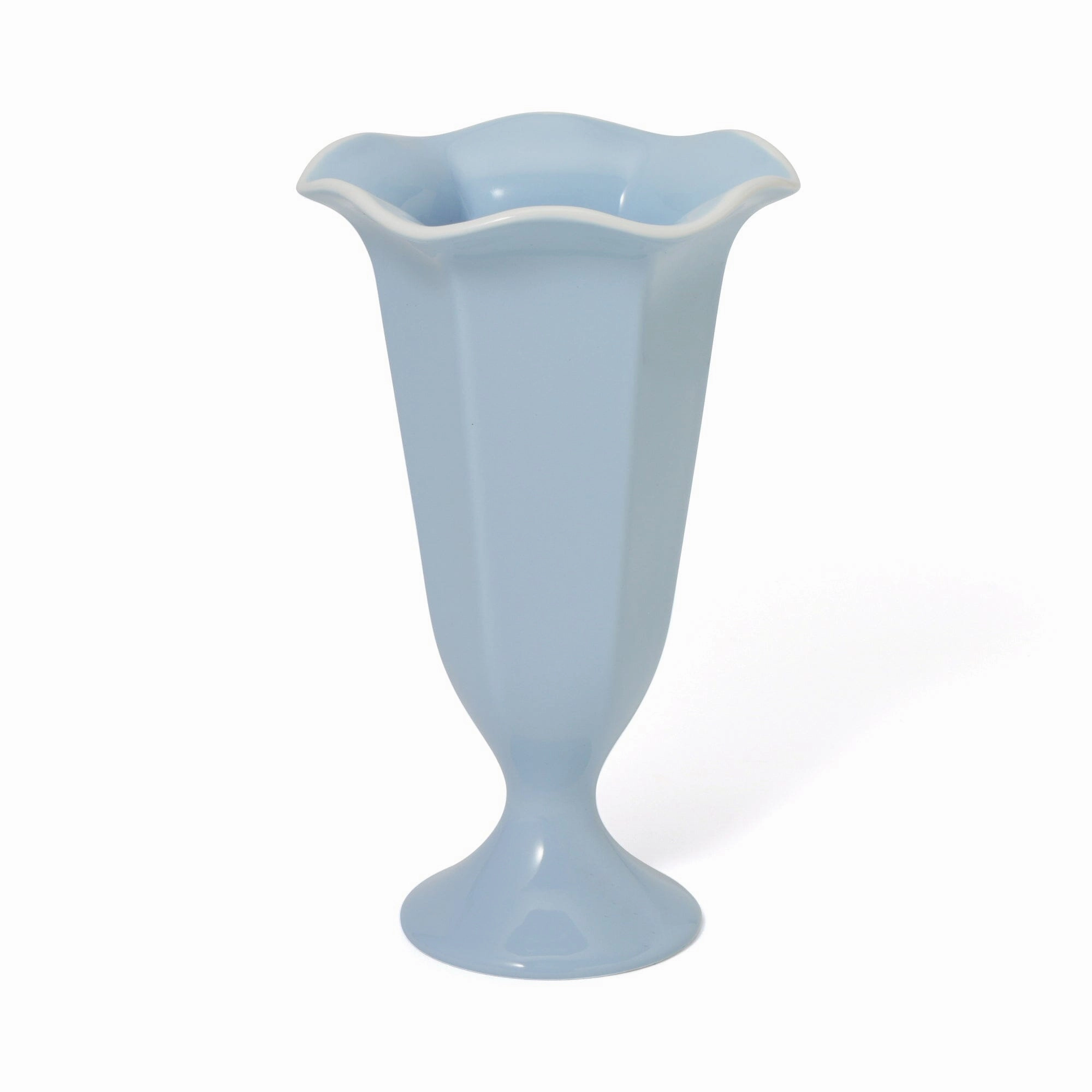 Ceramic Parfait Tumbler Medium Blueglass cups ,personalized mugs 