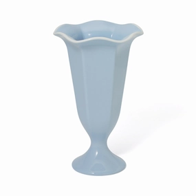 Ceramic Parfait Tumbler Medium Blueglass cups ,personalized mugs 
