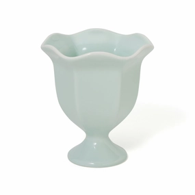 Ceramic Parfait Tumbler Small Greenglass cups ,personalized mugs 