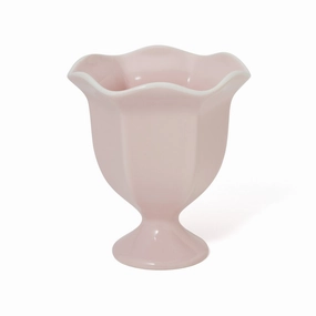 Ceramic Parfait Tumbler Small Pinkglass cups ,personalized mugs 