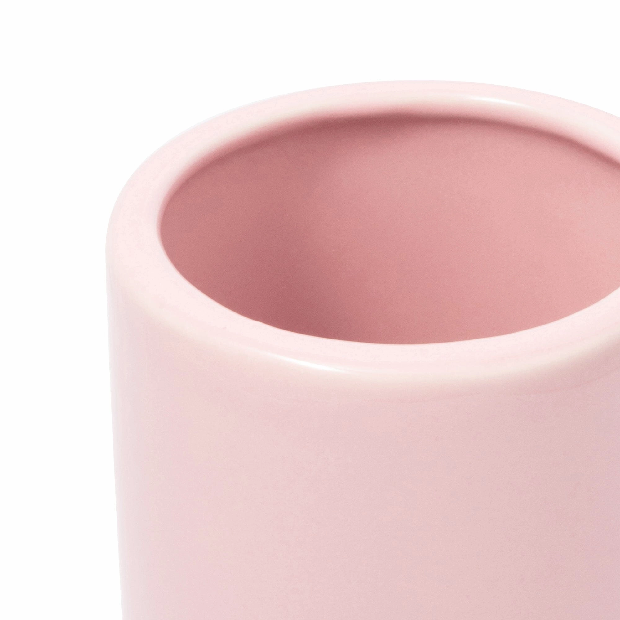 Ceramic Pop Flower Vase Large Pink