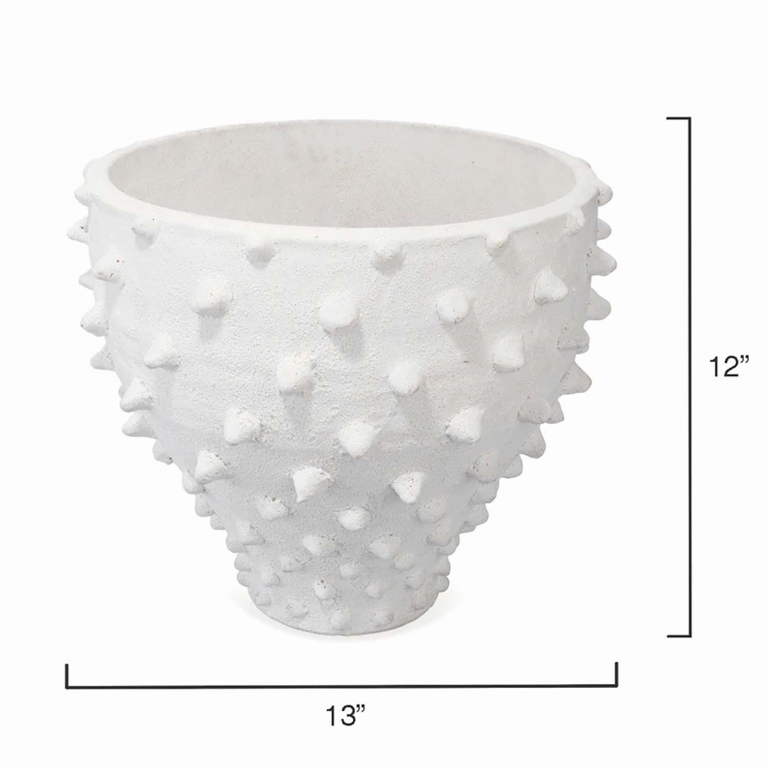 Ceramic Spike Vase - 12"