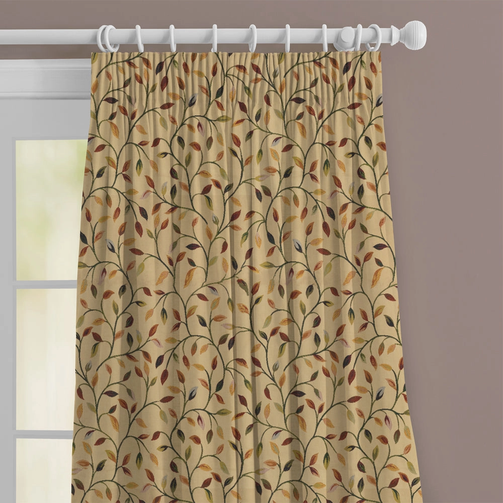 Cervino Woven Jacquard Made to Measure Curtains Burgundy
