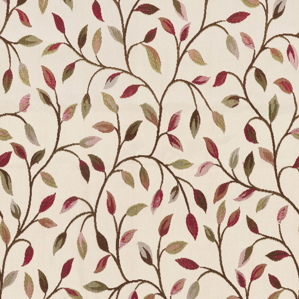 Cervino Woven Jacquard Made to Measure Curtains Damson