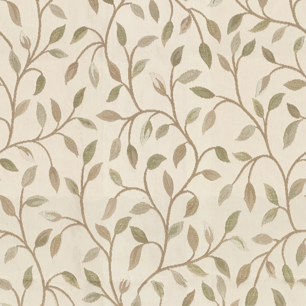 Cervino Woven Jacquard Made to Measure Curtains Lichen
