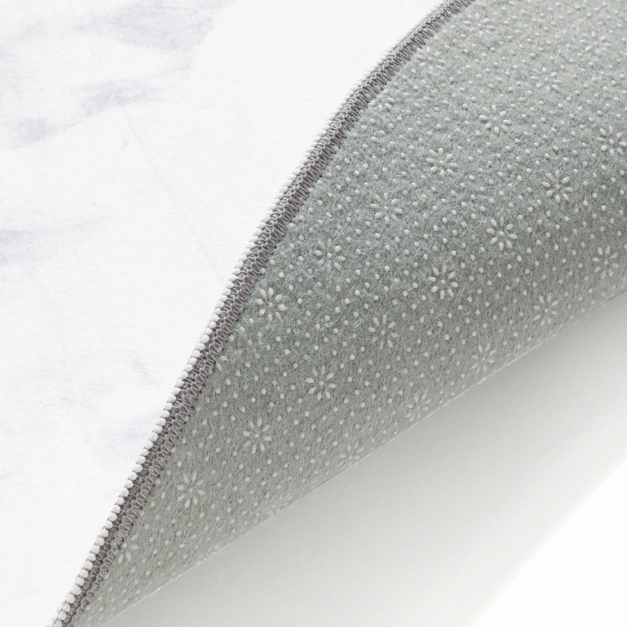 Chair Mat Marble Round 1100 Grey
