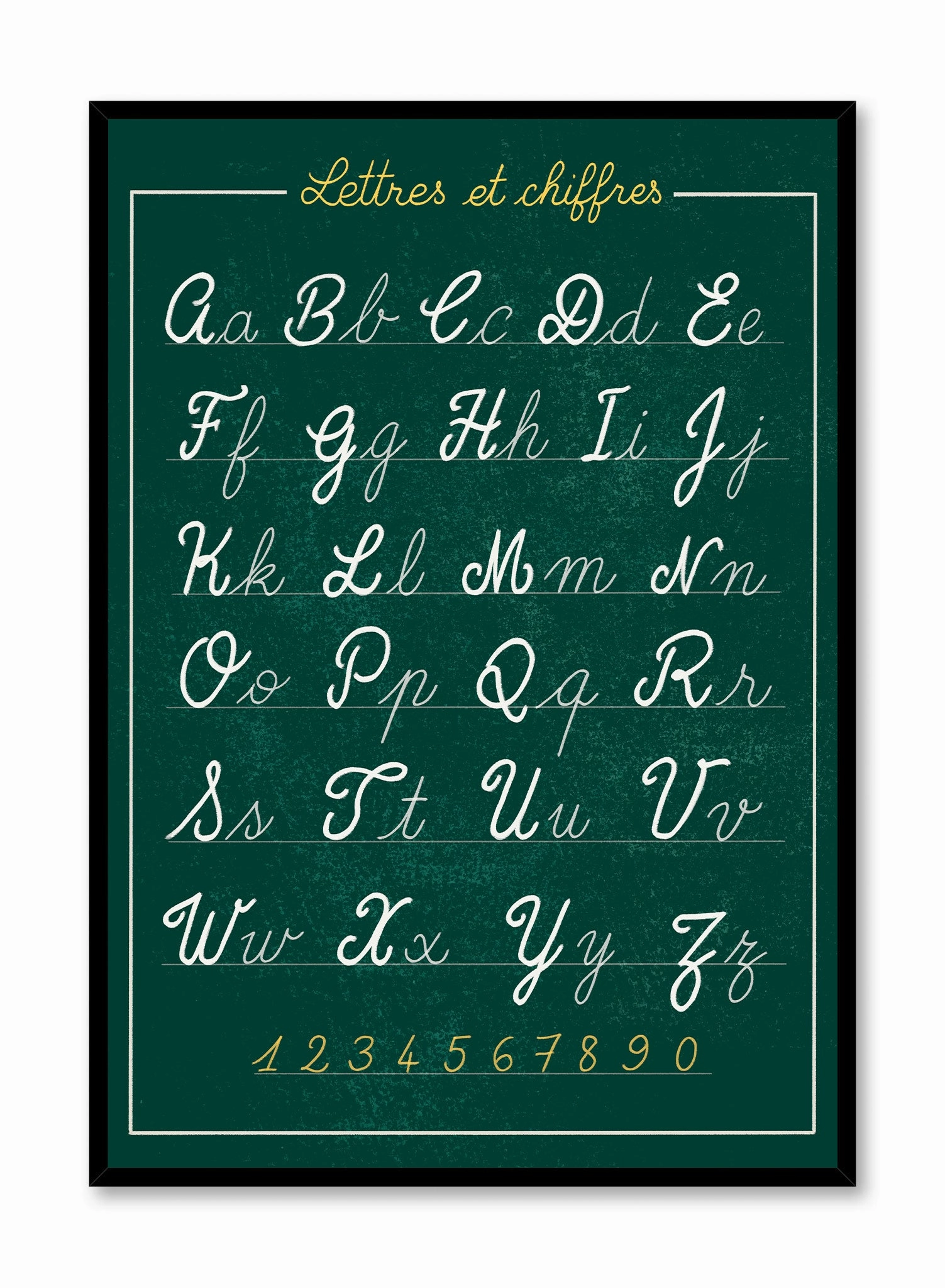 Chalk Calligraphy, Posterpop culture themed posters