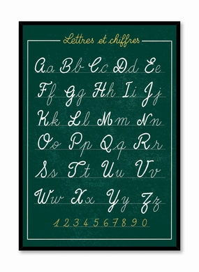 Chalk Calligraphy, Posterpop culture themed posters