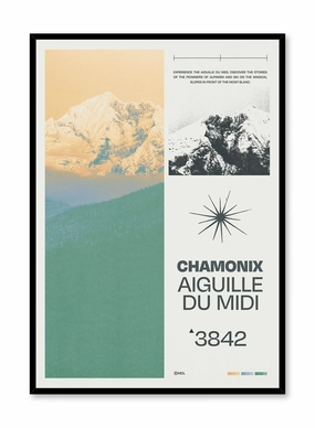 Chamonix, Posterpop culture themed posters