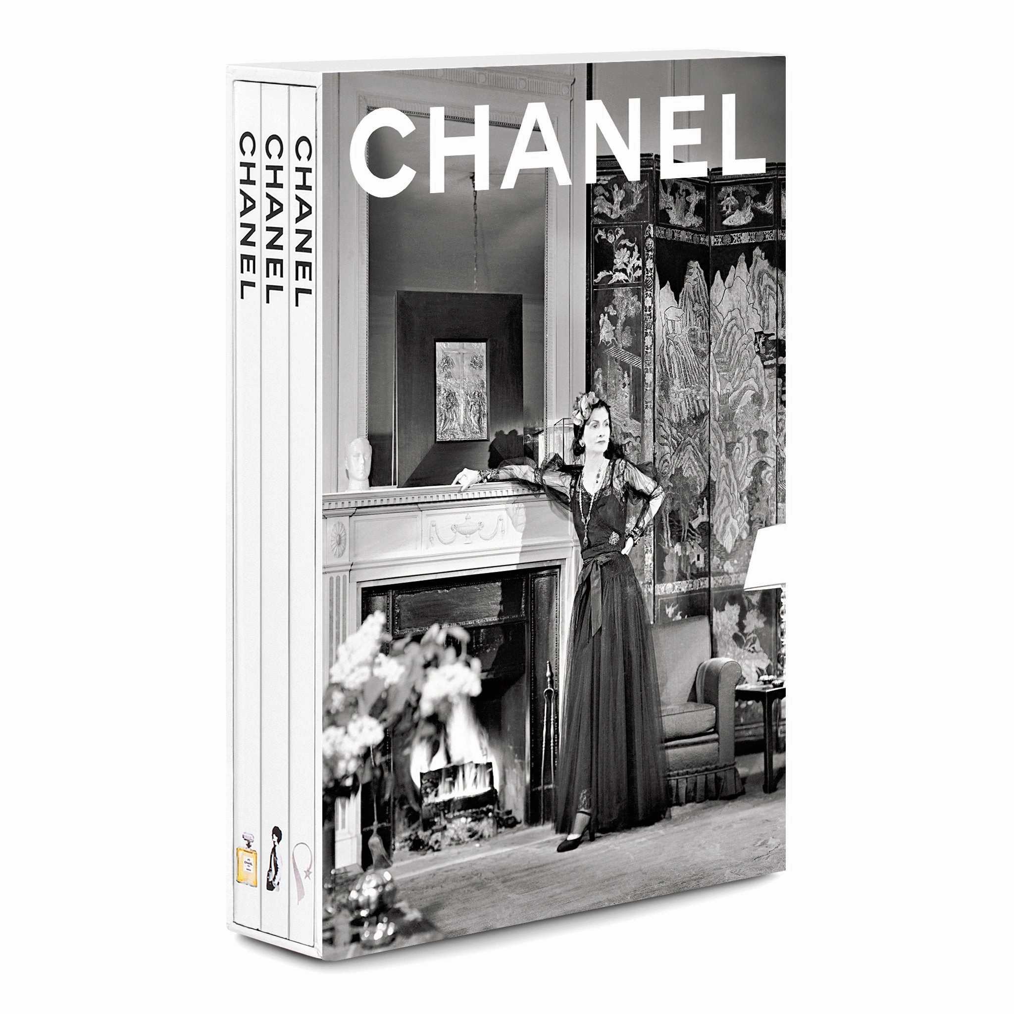Chanel 3-Book Slipcasehome decoration ,modern home decor 