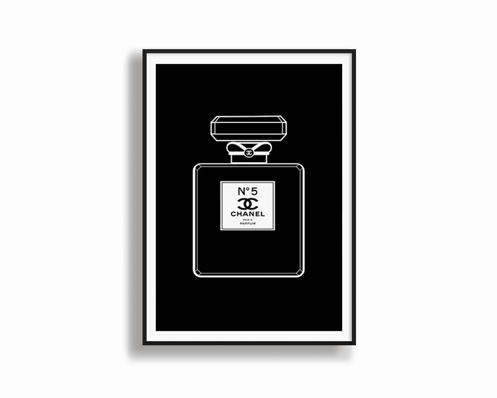 Chanel No. 5 Poster 1st Editionnordic style wall decor