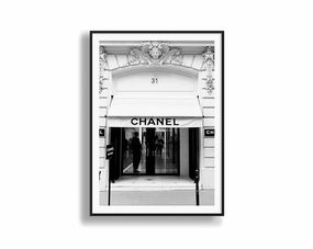 Chanel Storenordic style wall decor