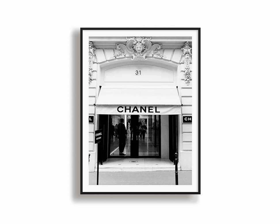 Chanel Storenordic style wall decor