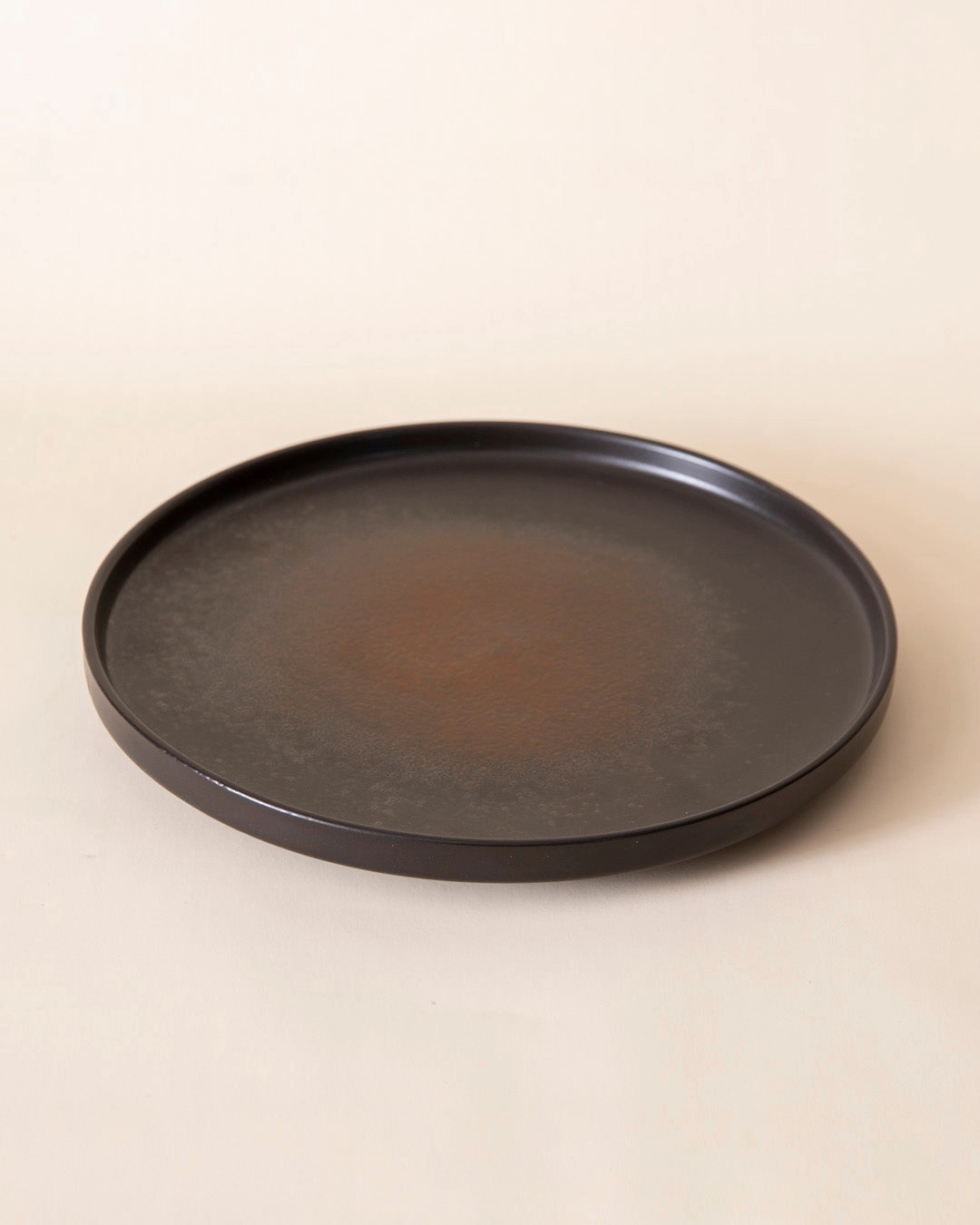 Charcoal Eclipse Ceramic Dinner Plate