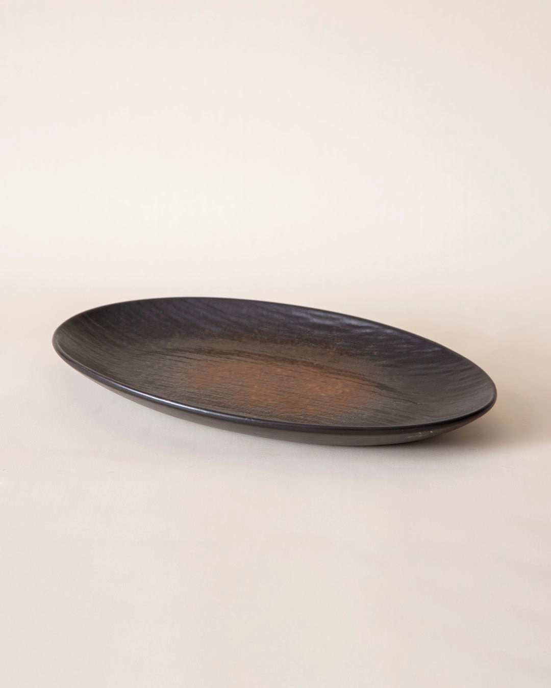 Charcoal Eclipse Ceramic Platter